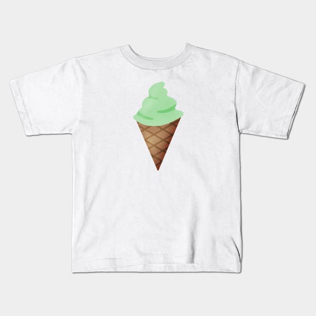 Delicious Ice Cream Kids T-Shirt by Kelly Louise Art